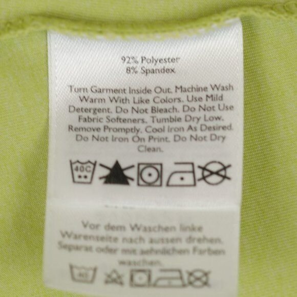 Eddie Bauer Women's Extra Small Green Scoop Neck Short Sleeve Tech Tee - Picture 6 of 6